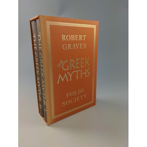 15 - Folio Society The Greek myths 1 and 2 plus The Secret History Translated by G A Williamson and Boeth... 