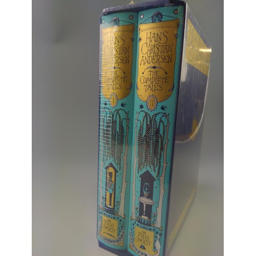 19 - Folio Society Hans Christian Andersen, The Complete Tales 1 and 2 In original cellophane wrap