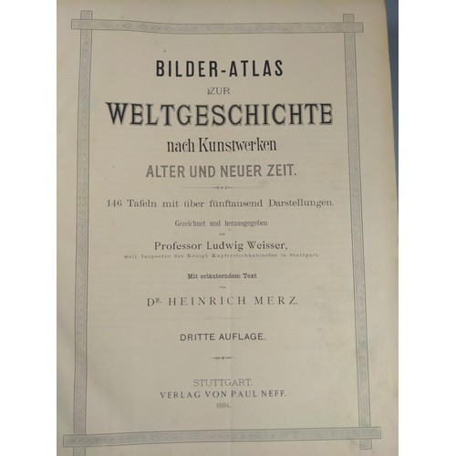 29 - 1883 Bilder - Atlas Zur Weltgeschichte Illustrated book