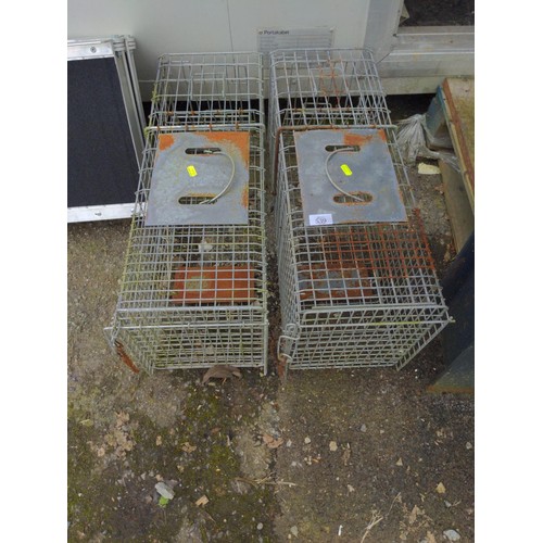 539 - 2 x small humane animal traps 10