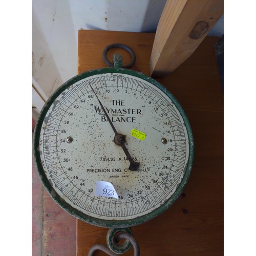 923 - The Weighmaster Balance hanging scales