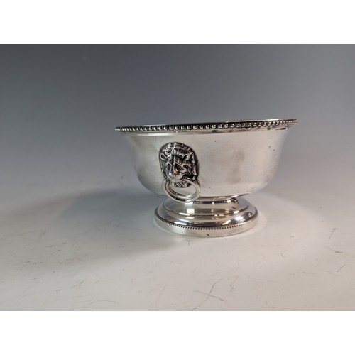 355 - Four various quaiche dishes, including silver plated, largest dia. 18.5cm