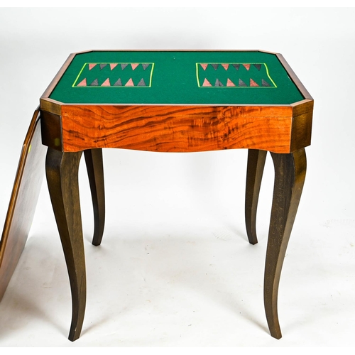 515 - Multi game table, 77cm by 77cm by 88cm