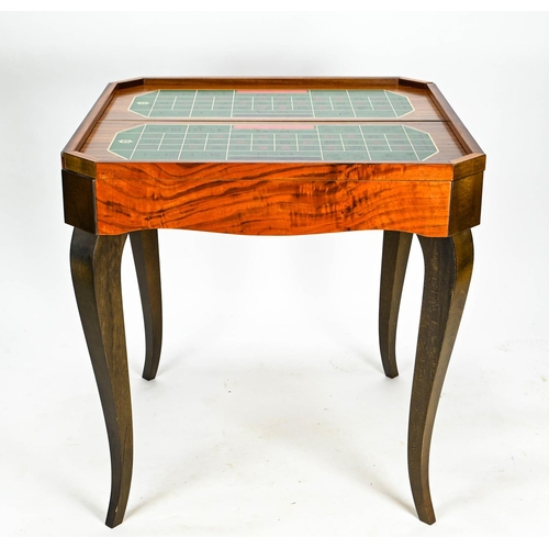 515 - Multi game table, 77cm by 77cm by 88cm