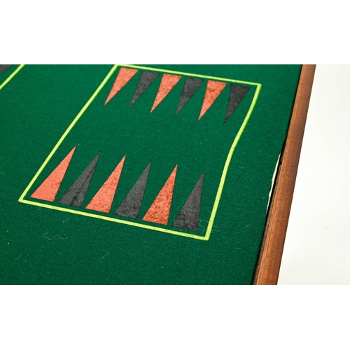 515 - Multi game table, 77cm by 77cm by 88cm