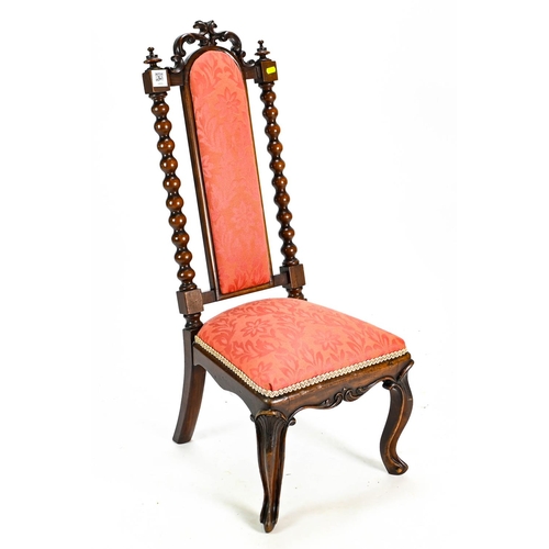 540 - Upholstered nursing chair 98cm height