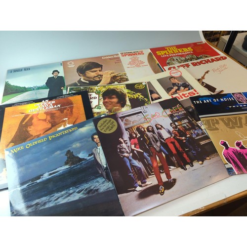 64 - Approximately 50 vinyl albums including Status Quo & Elton John