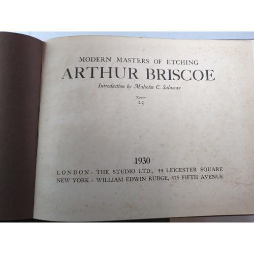 95 - 17 Vols. of Masters of Etching, Whistler, Brangwyn etc.