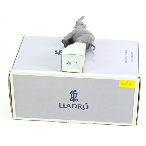 443A - Lladro 'Balance Elephant I' with original box