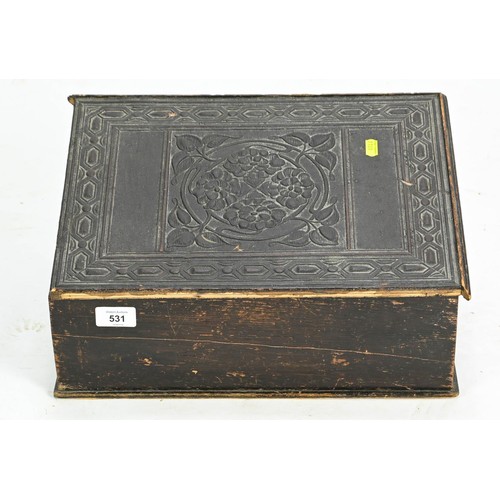 531 - Bible style box 