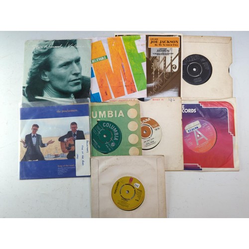 72 - Case of 45s including, Still with centres inc. EMF, David Bowie Queen Bitch, Papas Got A Brand New P... 