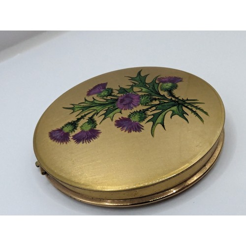 275 - Collection of four Stratton compacts and five Stratton pill boxes, together with two unmarked compac... 