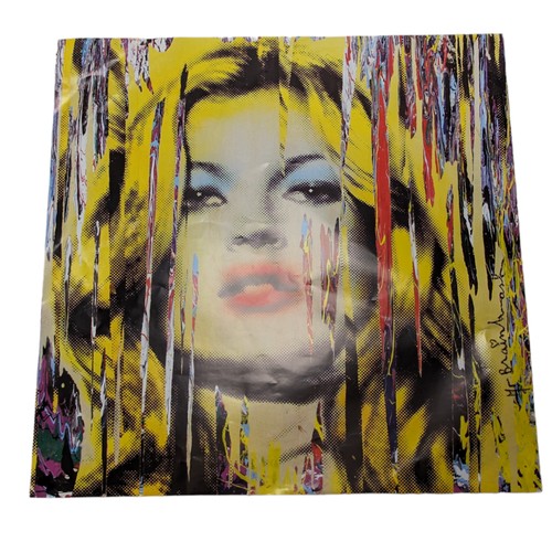 20A - Mr. Brainwash (French b.1966) 'Kate Moss-Cover Girl' poster, 60cm x 60cm, unframed