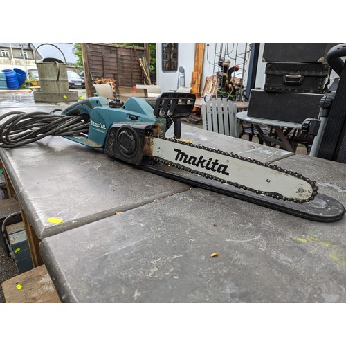 243 - Makita UC4041A electric chainsaw