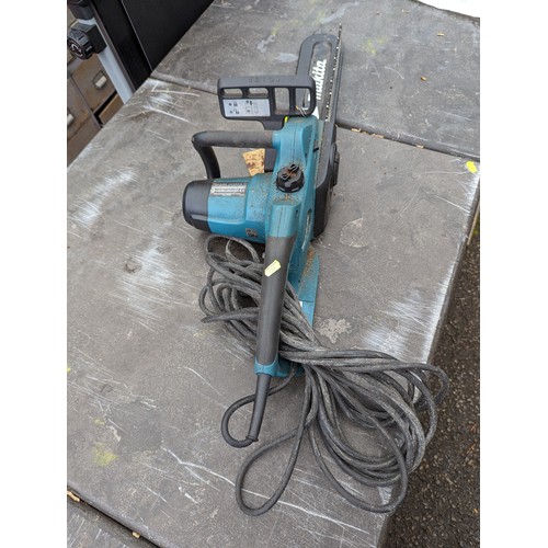 243 - Makita UC4041A electric chainsaw