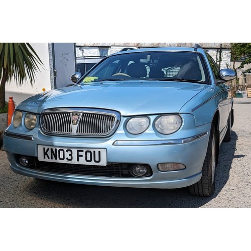 1 - Rover 75 Connoisseur CDT 2003. Wedgwood Metallic Blue. Sandstone full leather interior. Mileage: 178... 