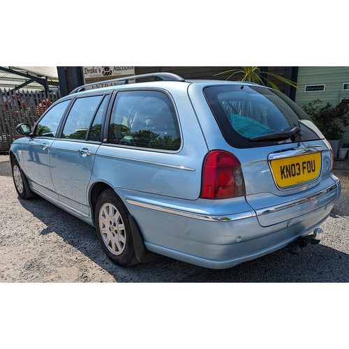 1 - Rover 75 Connoisseur CDT 2003. Wedgwood Metallic Blue. Sandstone full leather interior. Mileage: 178... 