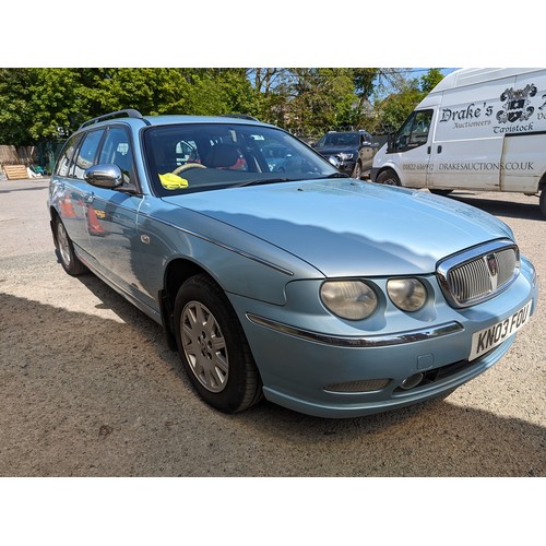 1 - Rover 75 Connoisseur CDT 2003. Wedgwood Metallic Blue. Sandstone full leather interior. Mileage: 178... 