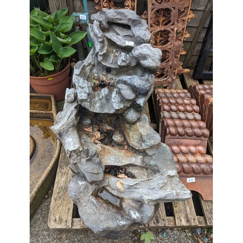 87 - Fibreglass water feature L92 x H50cm