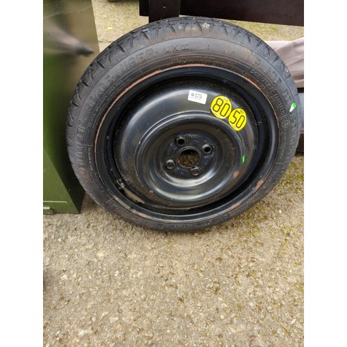 175 - Space saver wheel T125-70D16