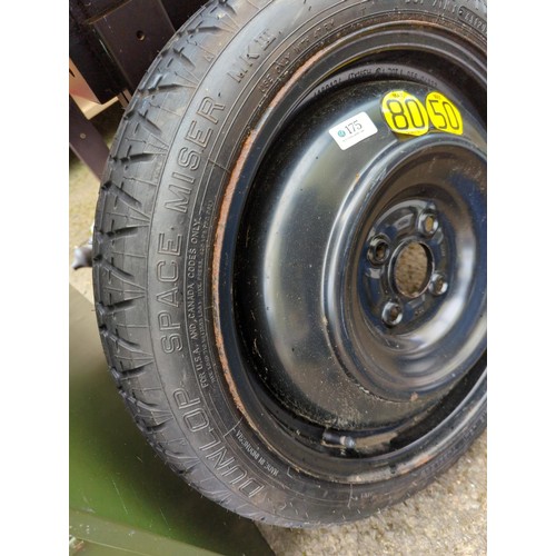 175 - Space saver wheel T125-70D16