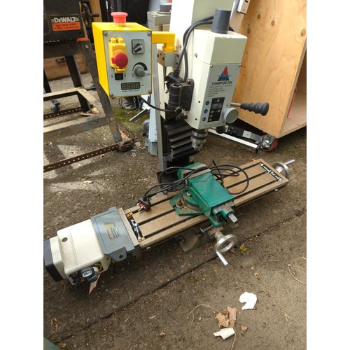 199 - Champion 20 volt milling table 27