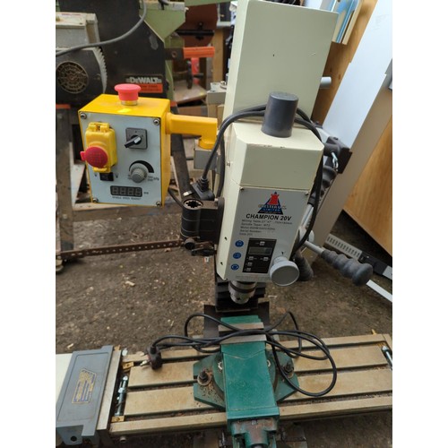 199 - Champion 20 volt milling table 27