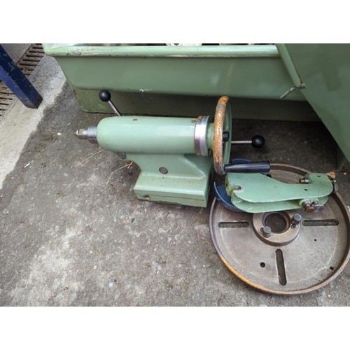 207 - Colchester chipmaster industrial metal working lathe with accessories Colchester Chipmaster. Has rep... 