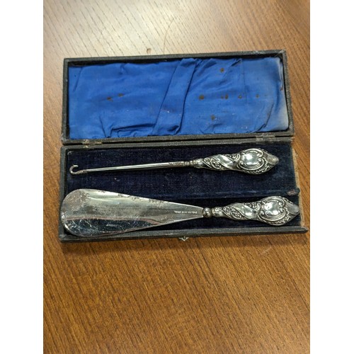 726 - Box of mostly silver plated items including flatware with some stainless items.