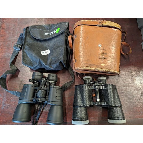 760 - 2 x pairs of binoculars inc L & G Telstars 20 x 50