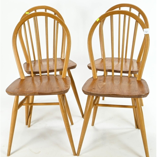 15 - 4 Ercol Windsor Kitchen chairs, model 400