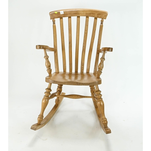 59 - Hardwood rocking chair