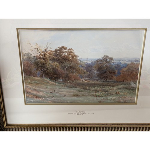 113 - Harold Sutton Palmer (British 1854-1933) Surrey Landscape, watercolour, signed lower left and d... 