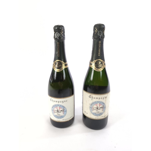 180 - Two bottles of Mailly-Le-Camp Falmet RAF 1944-1999 commemorative champagne, each 75cl 12% vol.