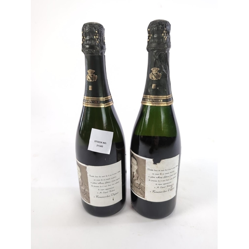 180 - Two bottles of Mailly-Le-Camp Falmet RAF 1944-1999 commemorative champagne, each 75cl 12% vol.