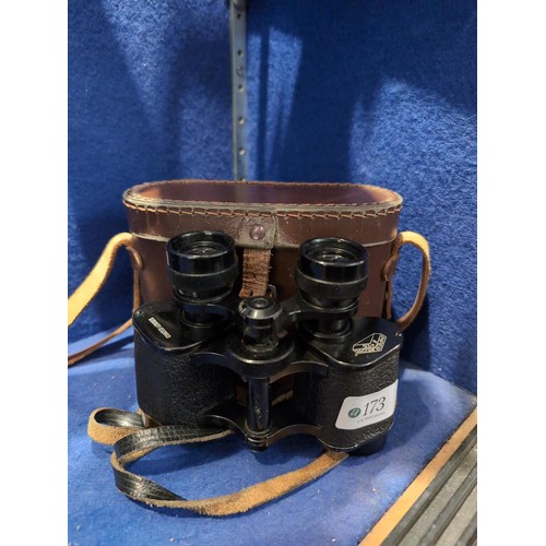 173 - Pair of Imperator 8x26 binoculars with case