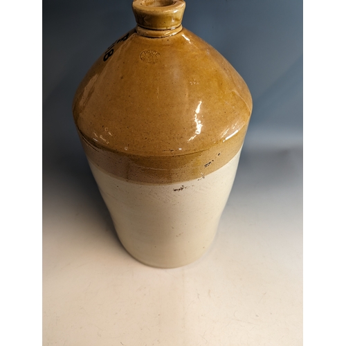 203 - Stoneware jar 