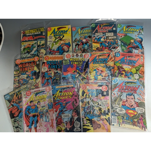 216 - DC Superman comics 60+ approx.mostly  70s 80s. Some 90s and few 60s