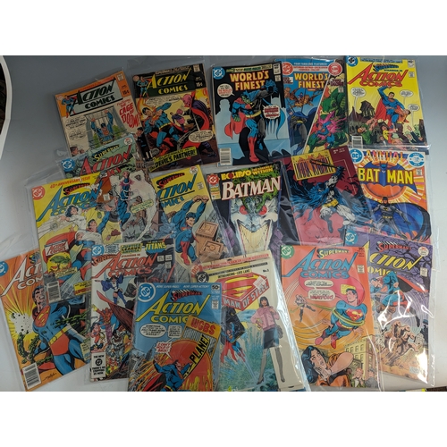 216 - DC Superman comics 60+ approx.mostly  70s 80s. Some 90s and few 60s