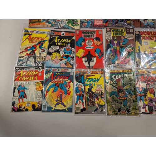 217 - 50 DC Superman comics some 60s 70s 80s 90s