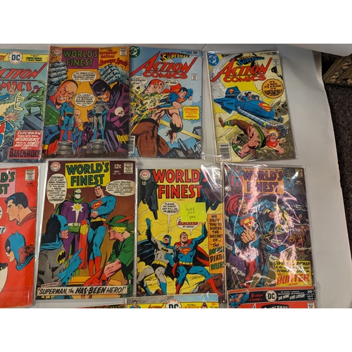 217 - 50 DC Superman comics some 60s 70s 80s 90s