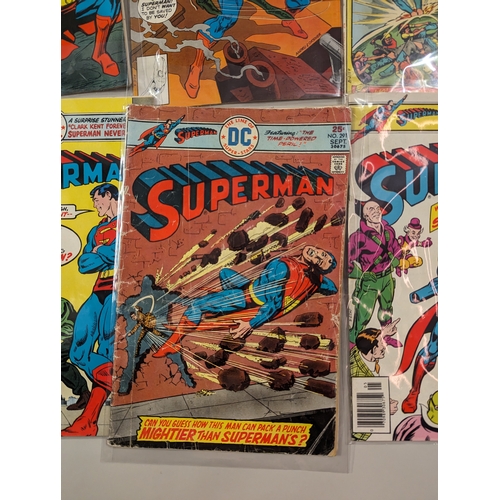 217 - 50 DC Superman comics some 60s 70s 80s 90s