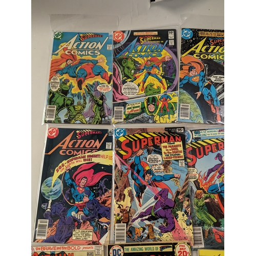 217 - 50 DC Superman comics some 60s 70s 80s 90s