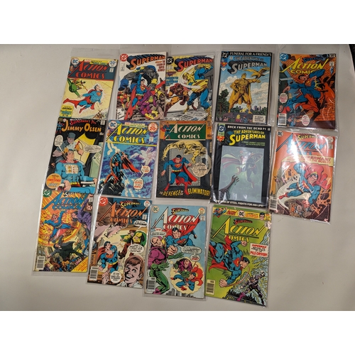 217 - 50 DC Superman comics some 60s 70s 80s 90s