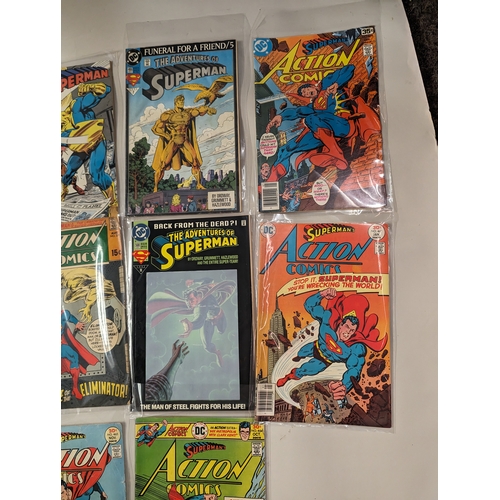 217 - 50 DC Superman comics some 60s 70s 80s 90s