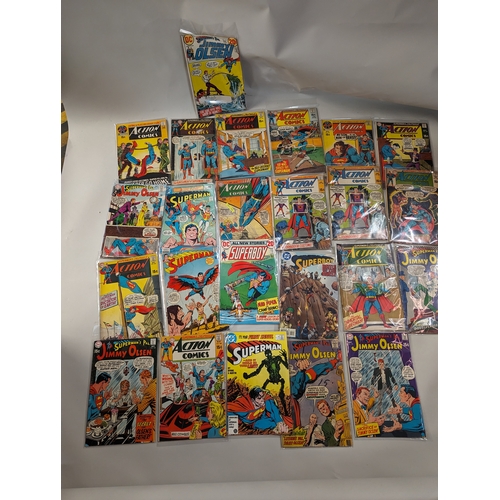 219 - 50 DC Superman comics from 1960s to 1980s