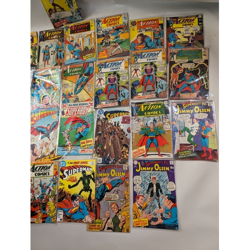 219 - 50 DC Superman comics from 1960s to 1980s