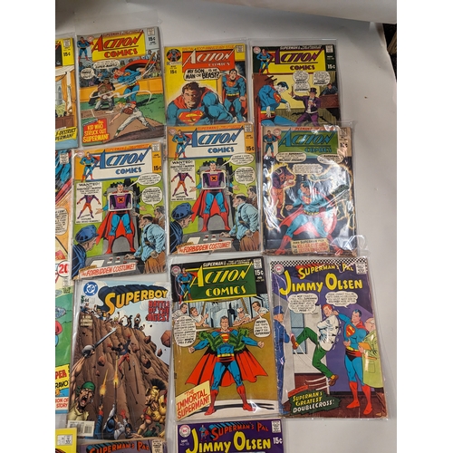 219 - 50 DC Superman comics from 1960s to 1980s