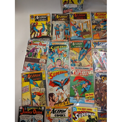 219 - 50 DC Superman comics from 1960s to 1980s