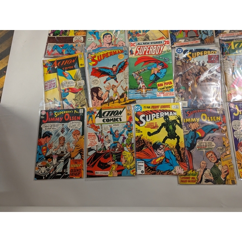 219 - 50 DC Superman comics from 1960s to 1980s